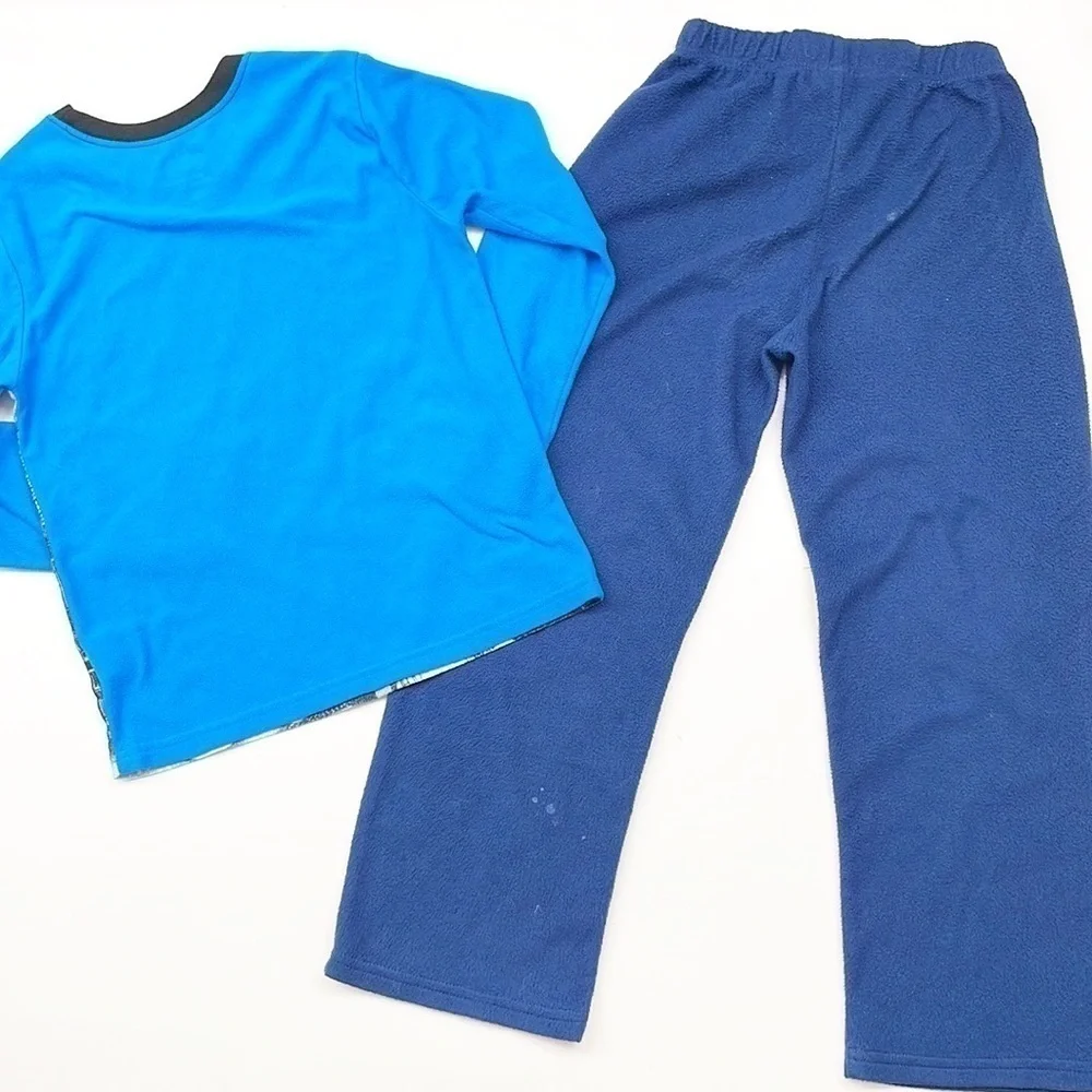Batman little boys fleece pajama set